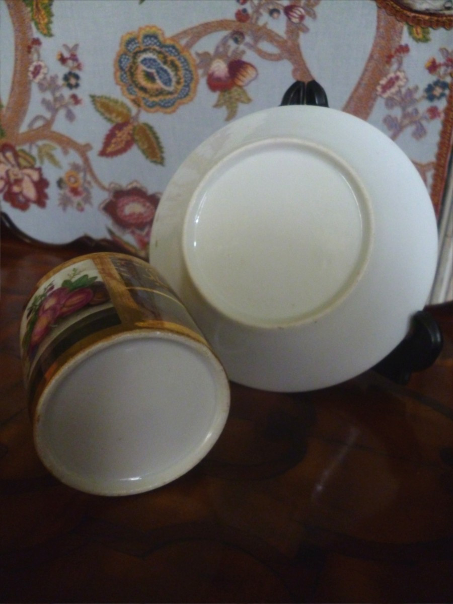 Paris Porcelain Cup, Directoire Period-photo-4