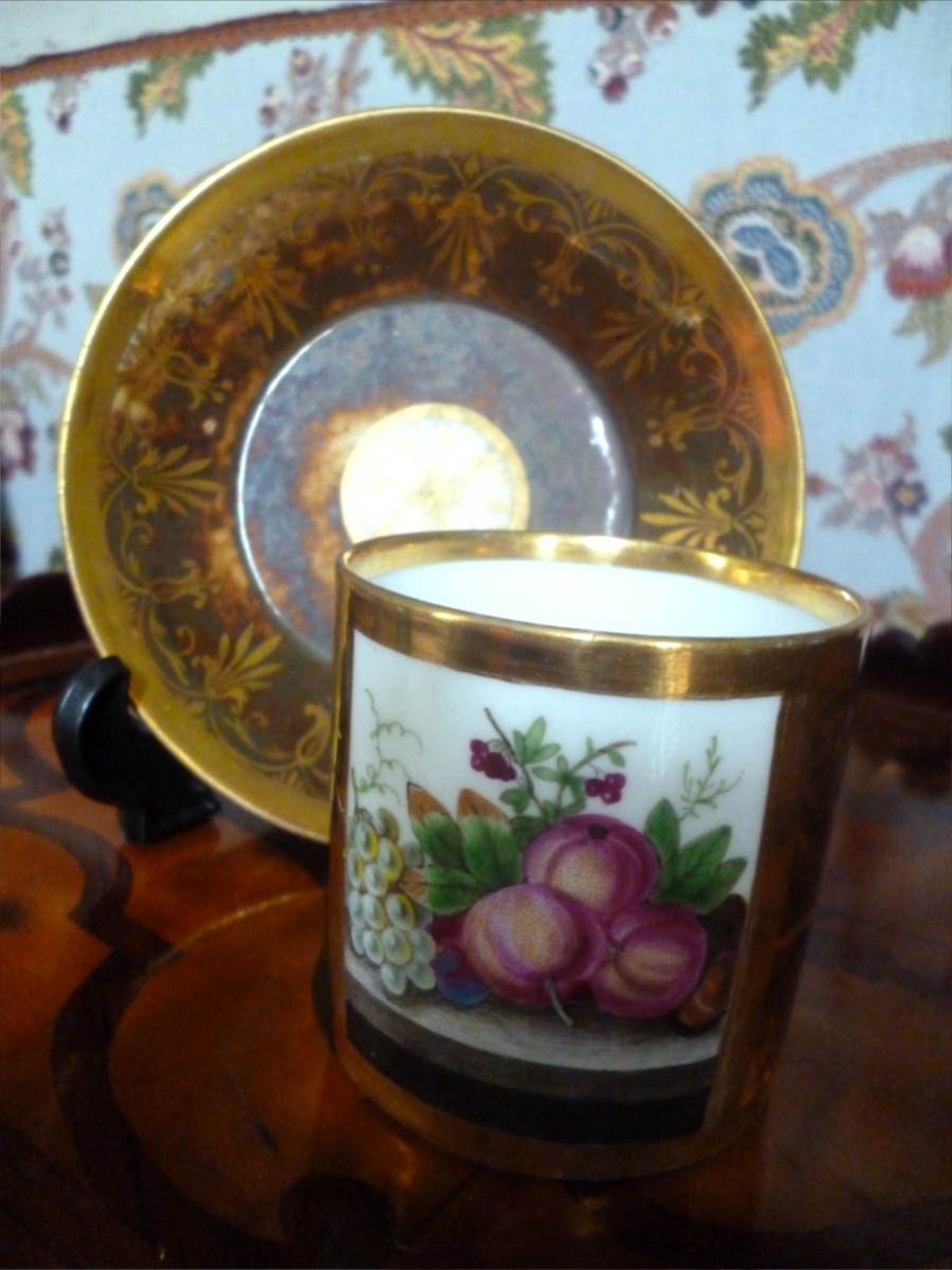 Paris Porcelain Cup, Directoire Period