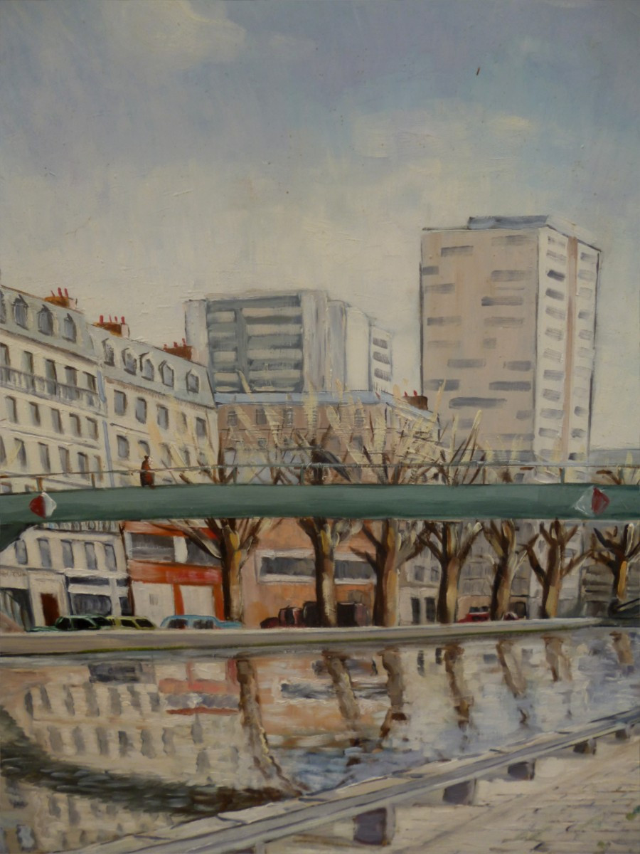 Paris Canal De l'Ourcq-photo-4