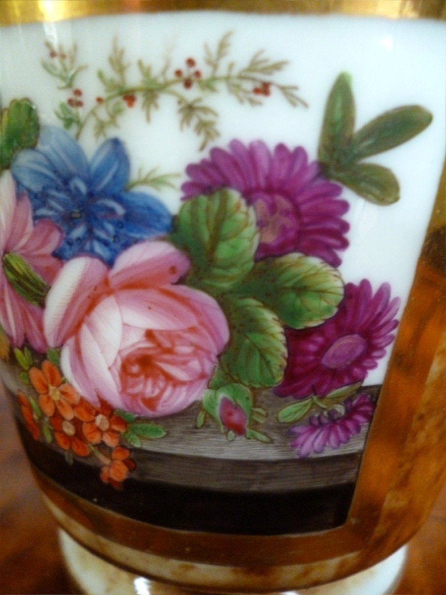 Sugar Bowl, Late 18th Century, Paris Porcelain -photo-4