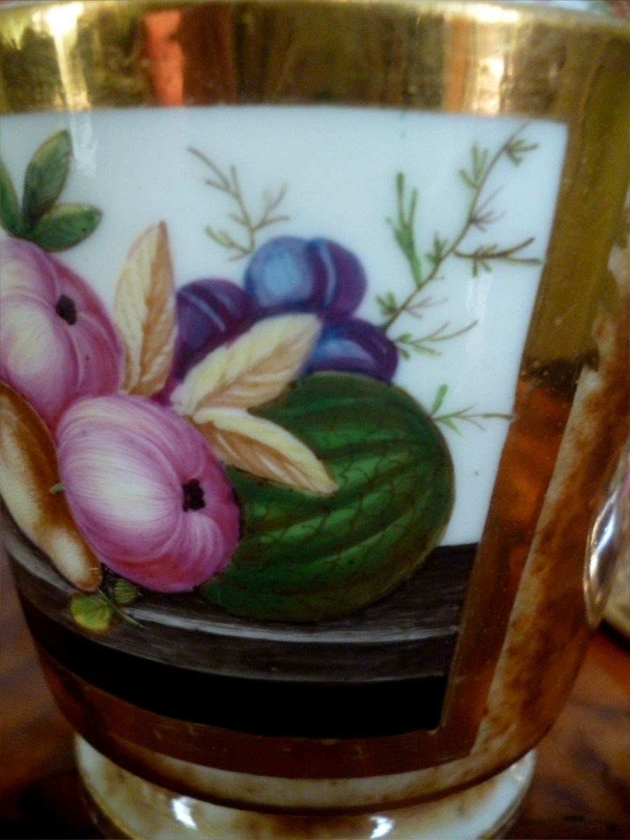 Sugar Bowl, Late 18th Century, Paris Porcelain -photo-7
