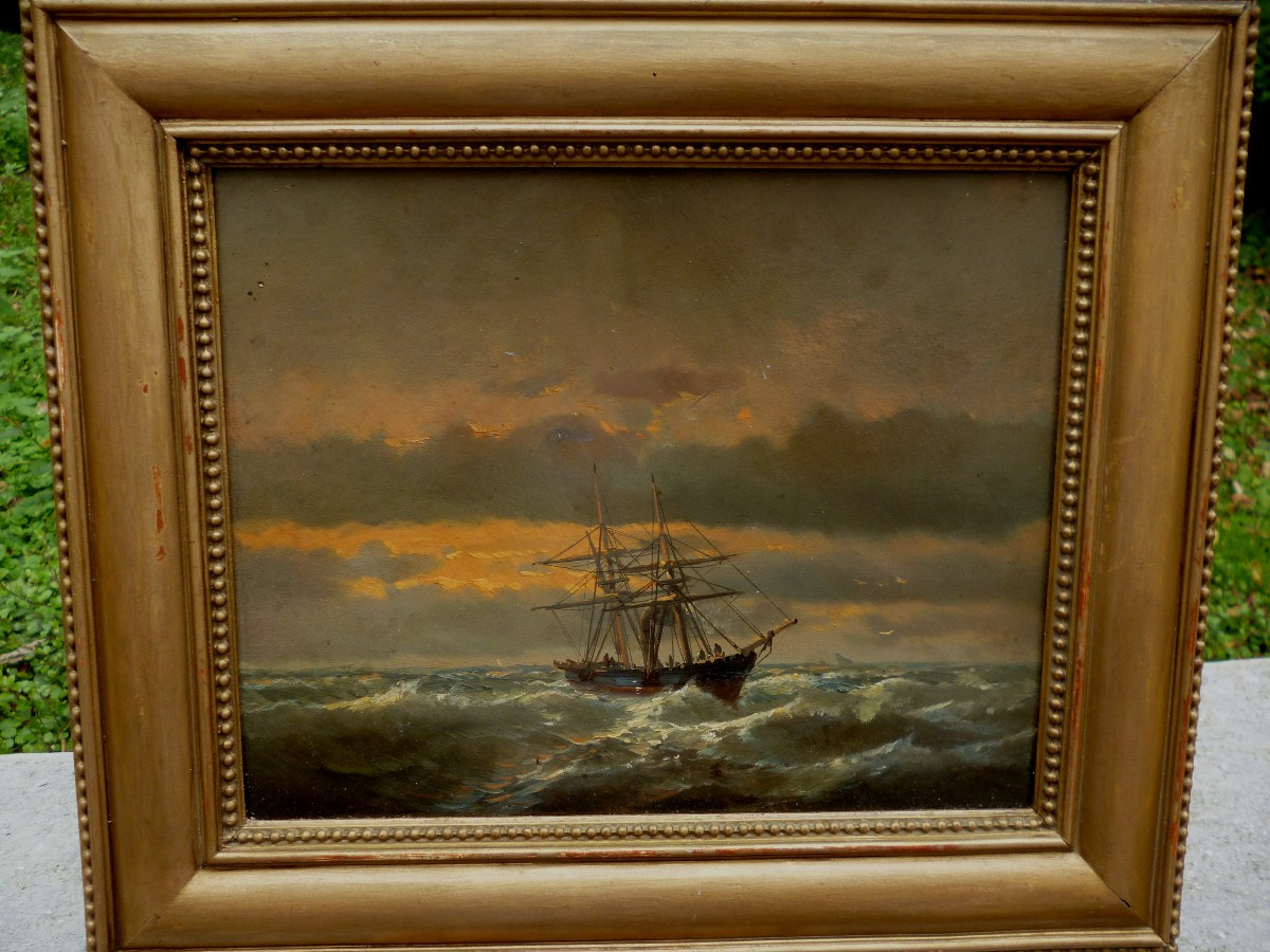 Marine  époque  XIX e -photo-3