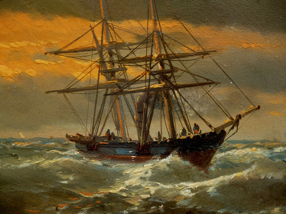 Marine  époque  XIX e -photo-8