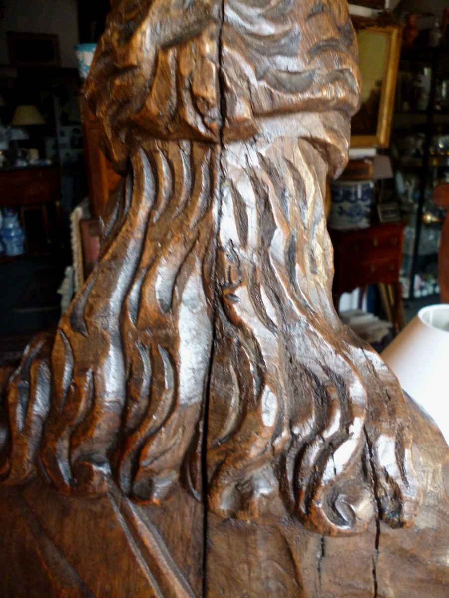  Statue  Religieuse   Fin  du XVII e Siècle-photo-4