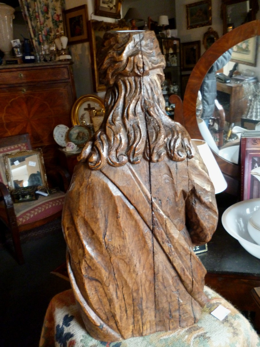  Statue  Religieuse   Fin  du XVII e Siècle-photo-3