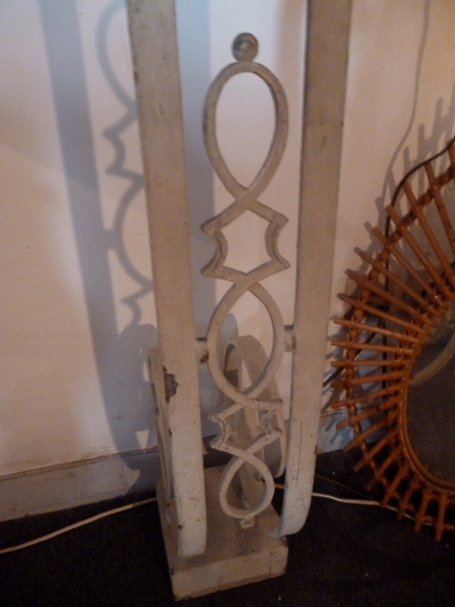 Wrought Iron Console 1950-photo-7