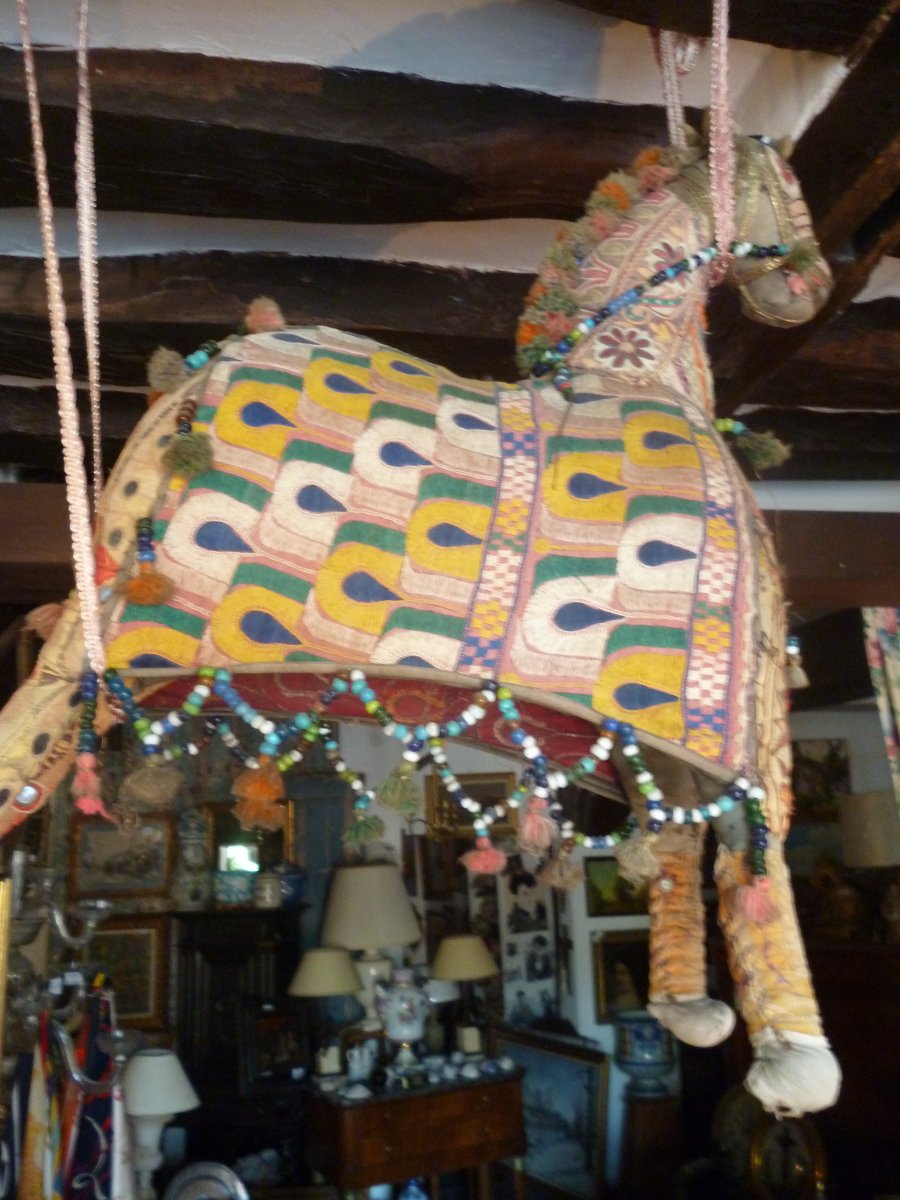 Gujarat Embroidered Horse 1900