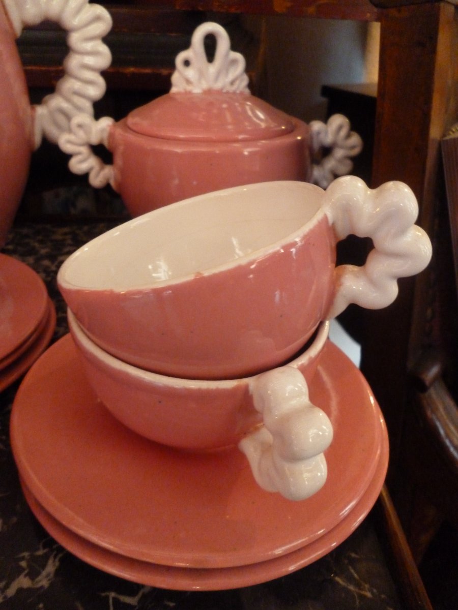 Coffee Set  1950s   Designed By Argilia  France-photo-3