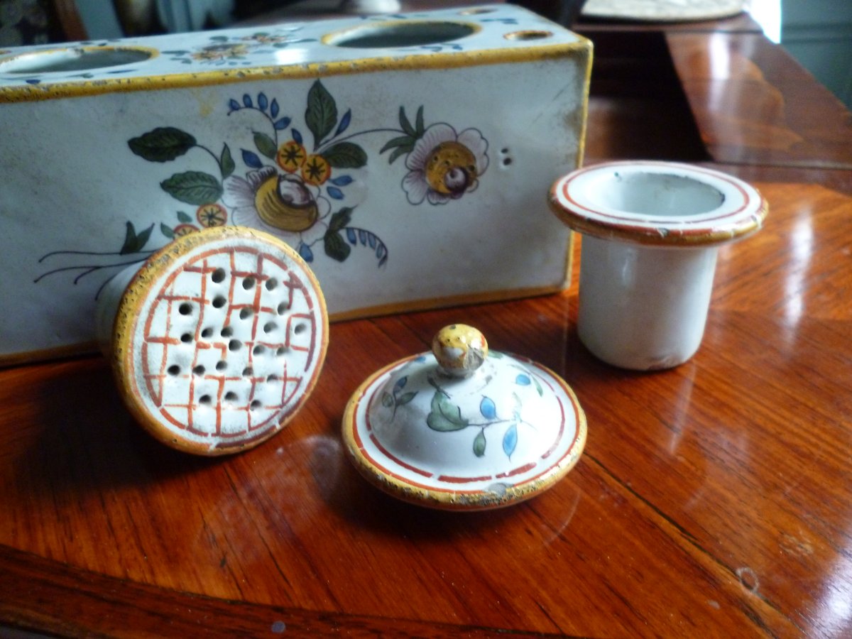 Inkwell, Complete, 18th Century-photo-2