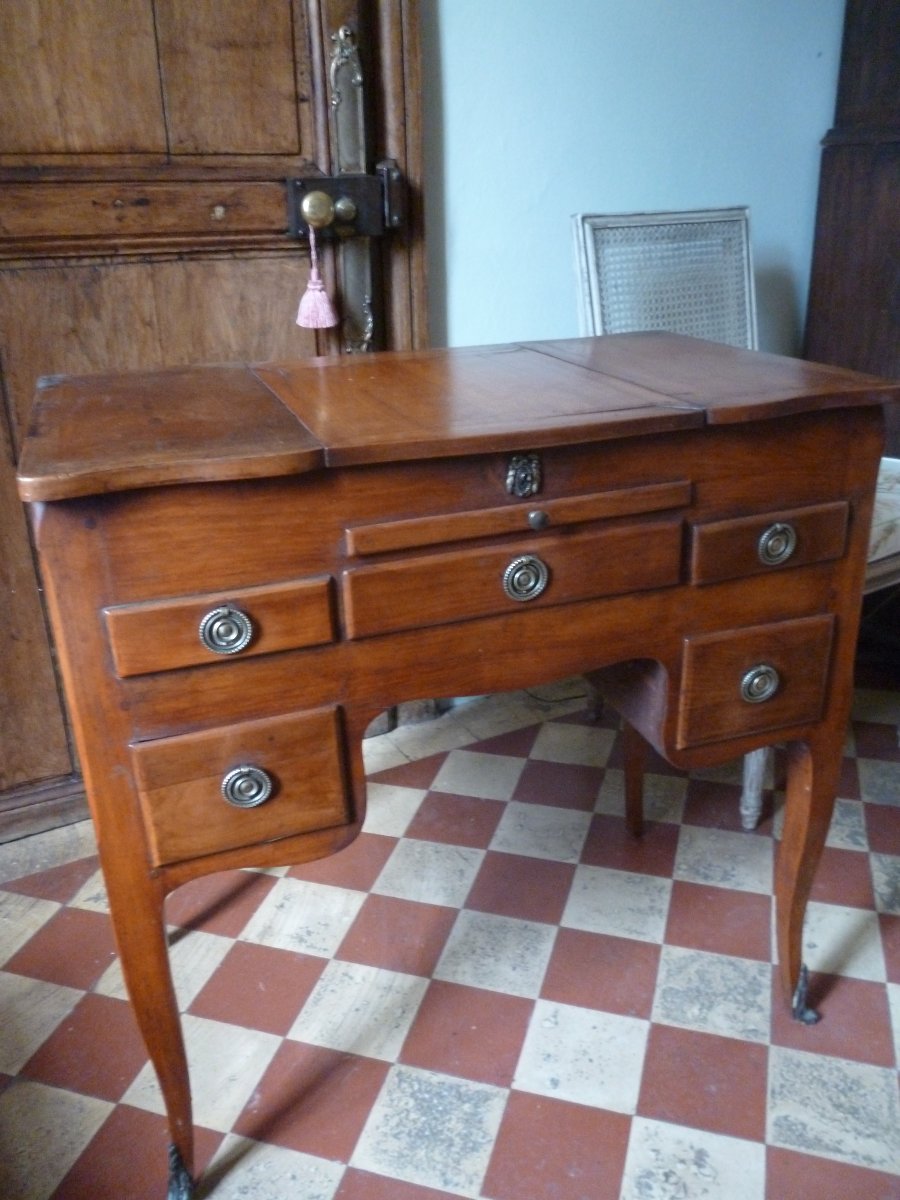 18th-century Dressing Table With Drawers-photo-4