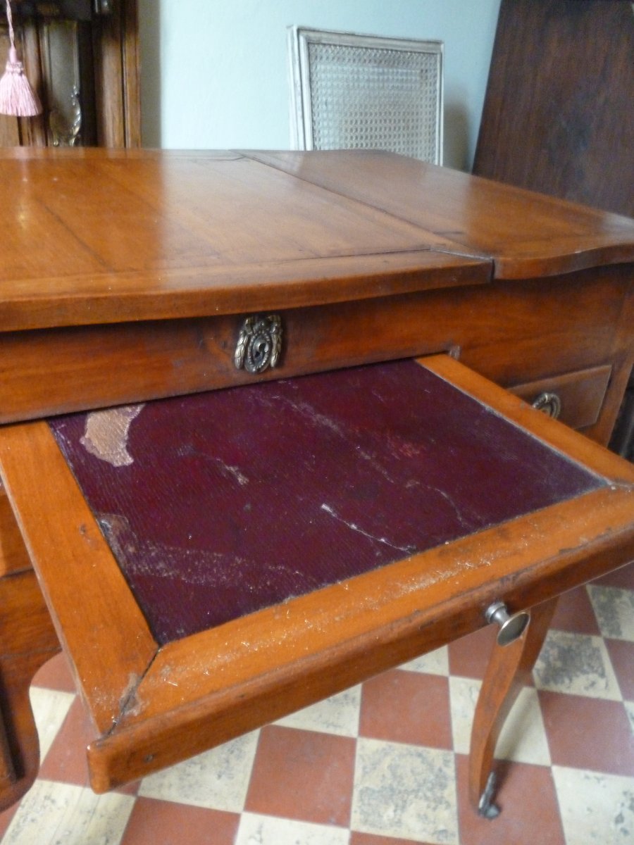 18th-century Dressing Table With Drawers-photo-7