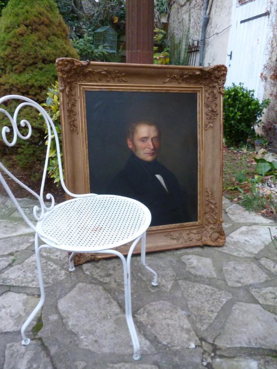 Grand Vintage Portrait Louis Philippe