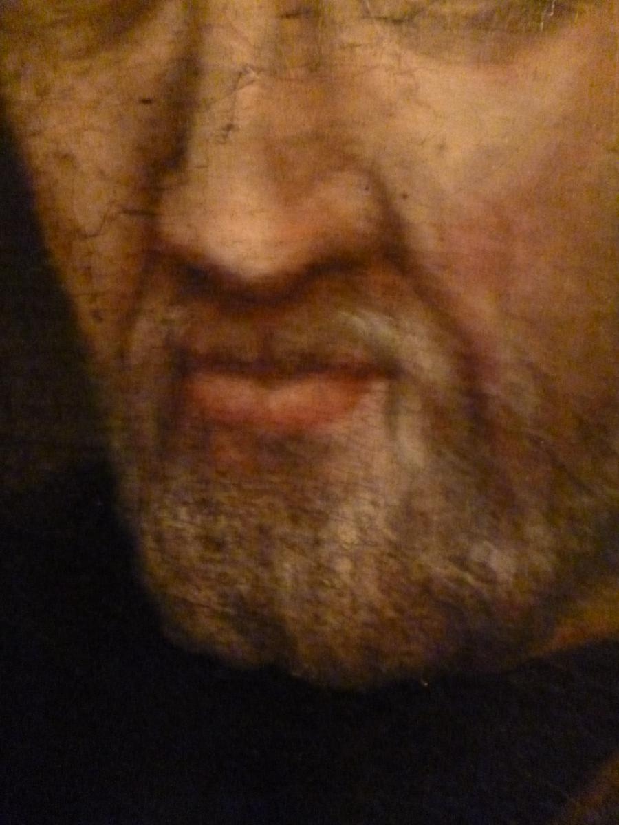 Oil On Canvas Time E XVII Century-photo-3
