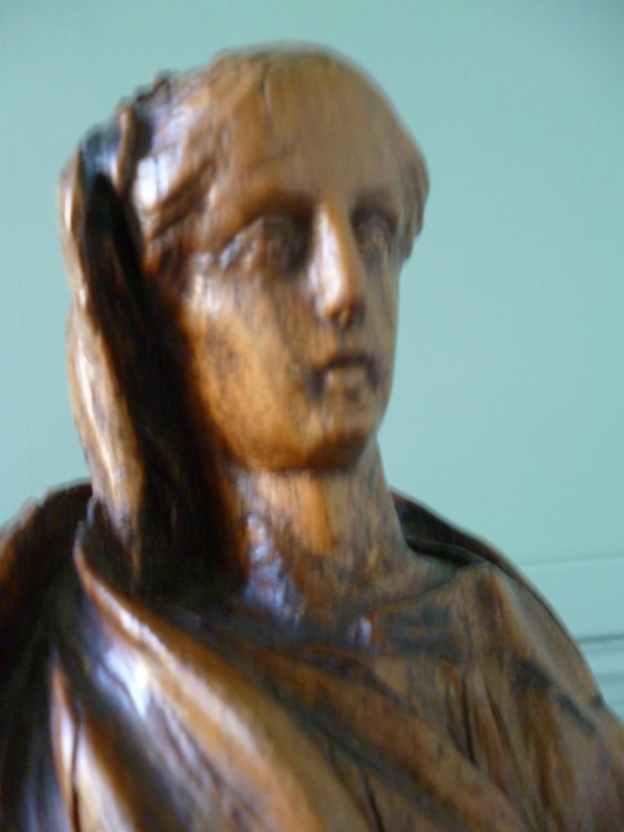  Vierge à l'Enfant époque XVIII E Siècle-photo-2
