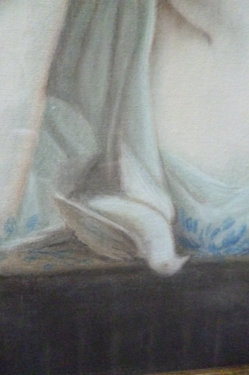 Pastel  époque  Louis  XVI-photo-3