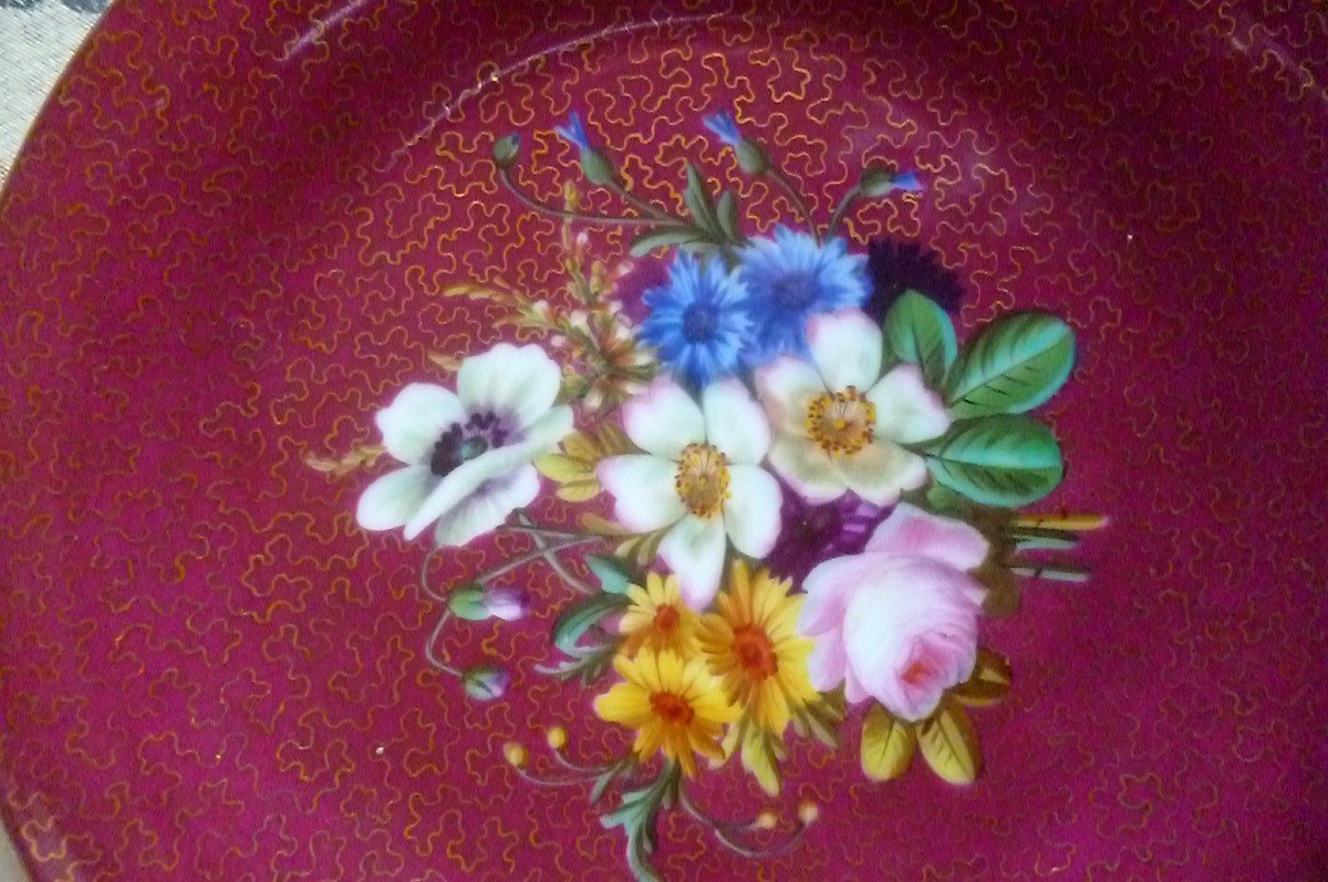 Paris Porcelain Plate-photo-2