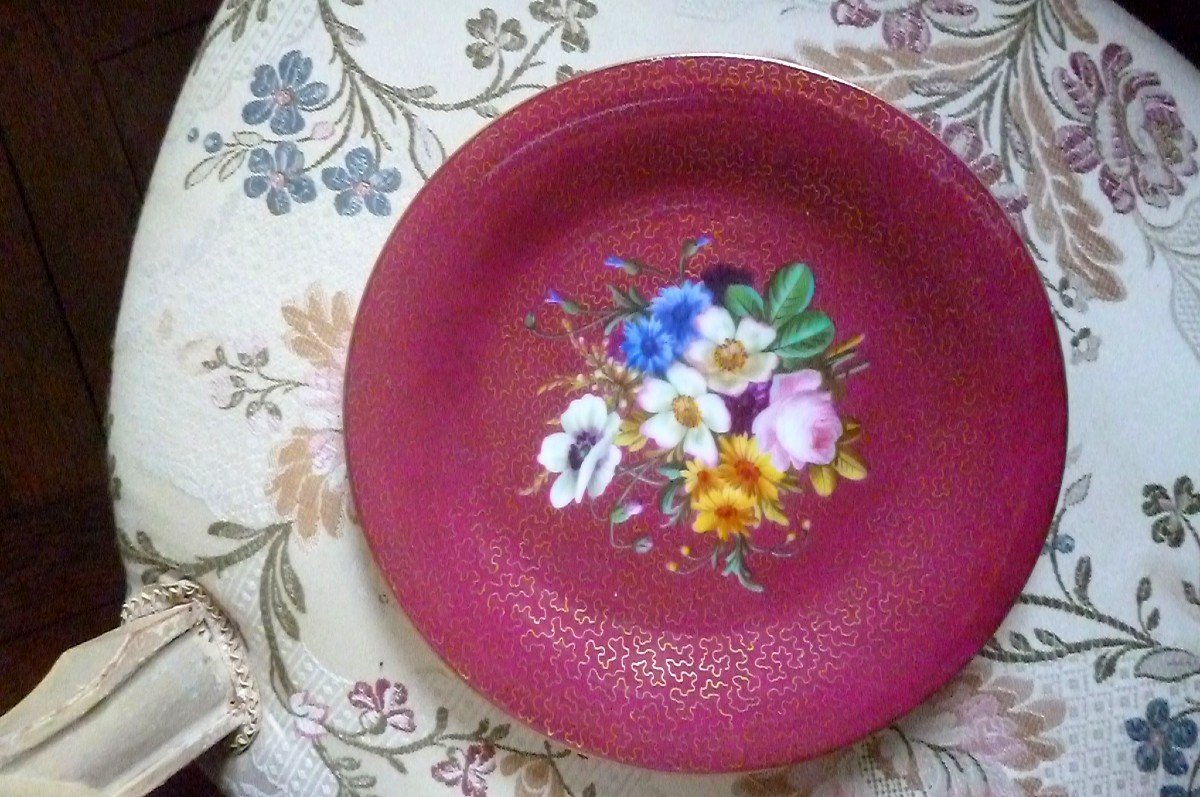 Paris Porcelain Plate