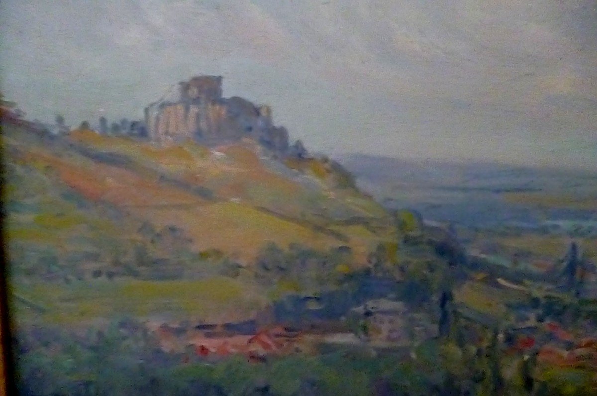 Gustave Madelain  Chateau Gaillard  Les Andelys