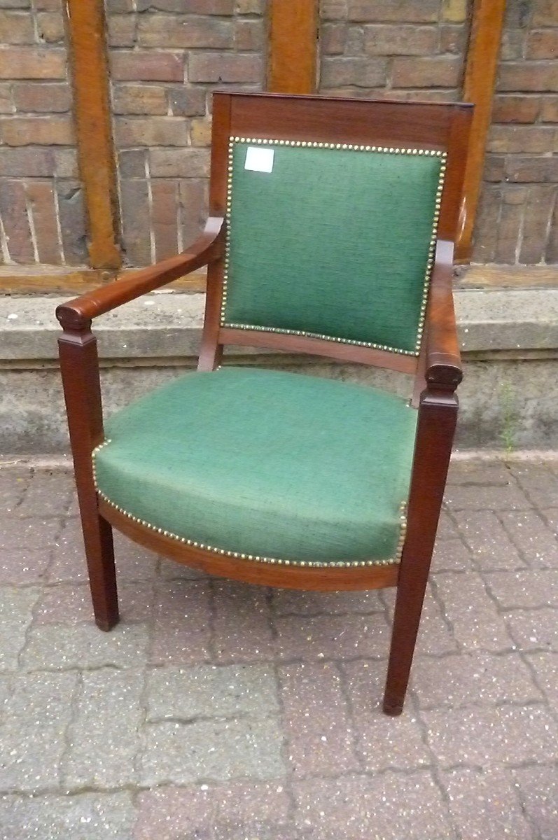 Mahogany Armchair Consulate Period