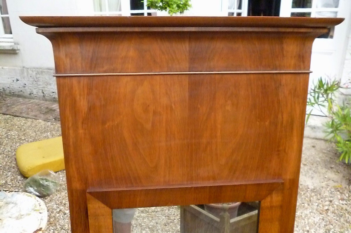 Antique Empire Mahogany Trumeau-photo-2