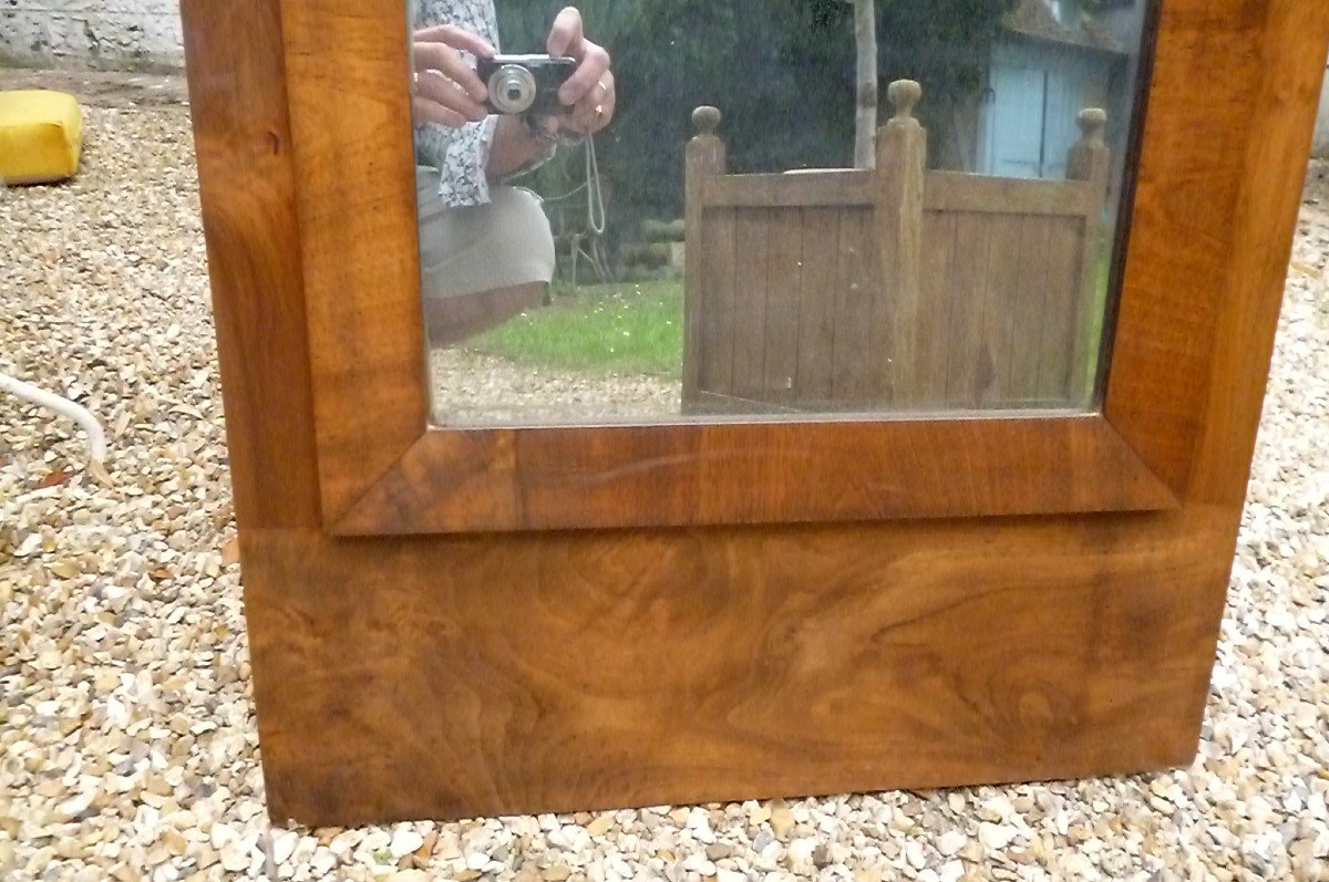 Antique Empire Mahogany Trumeau-photo-3