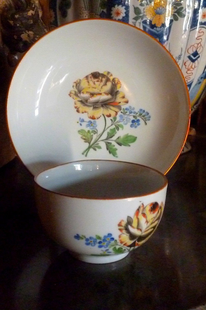 Tasse Meissen Epoque XVIII E -photo-3