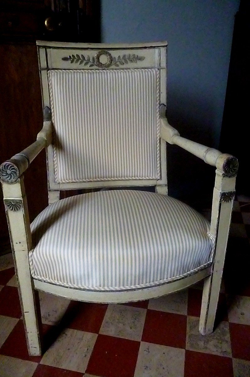 Fauteuil  Epoque  Consulat-photo-8