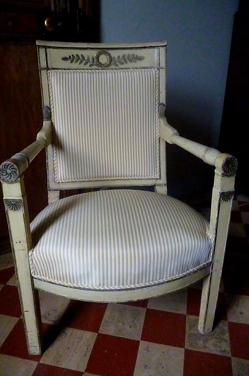 Fauteuil  Epoque  Consulat