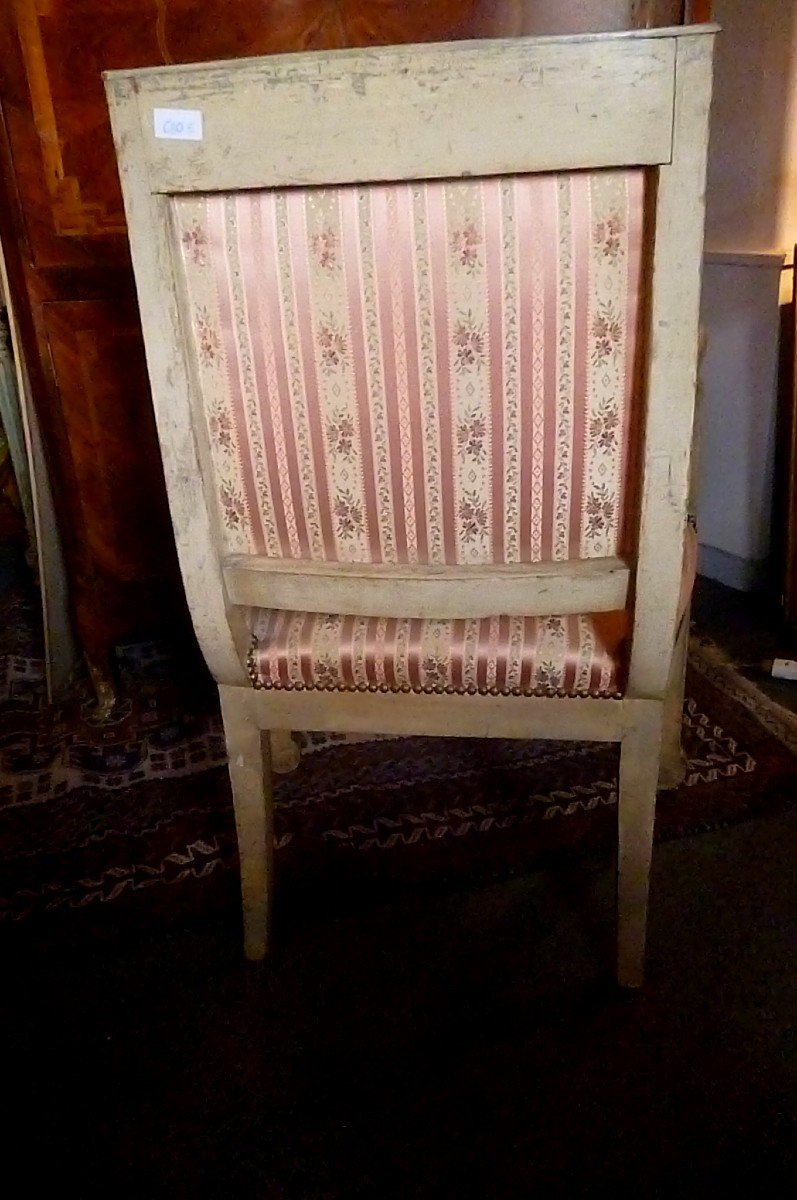 Armchair Directoire Period XVIII E-photo-3