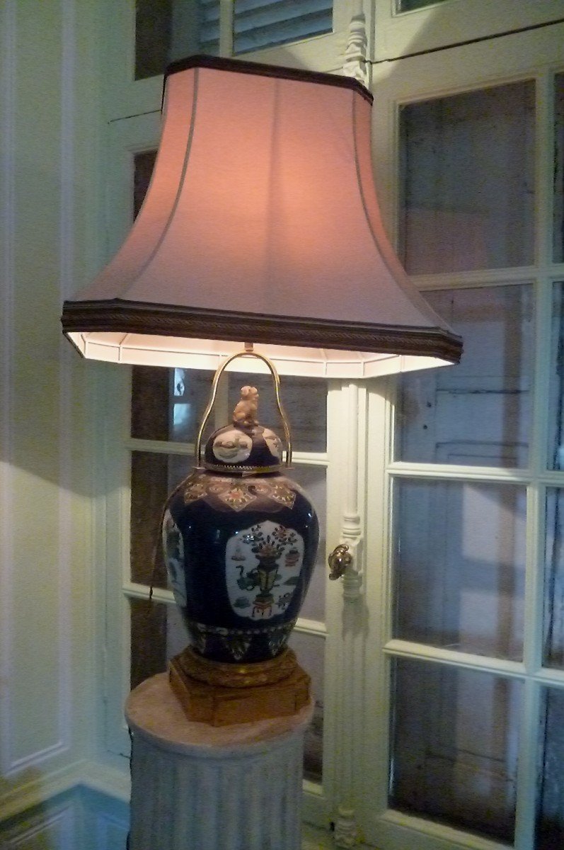 Grande Lampe Potiche Montée-photo-8