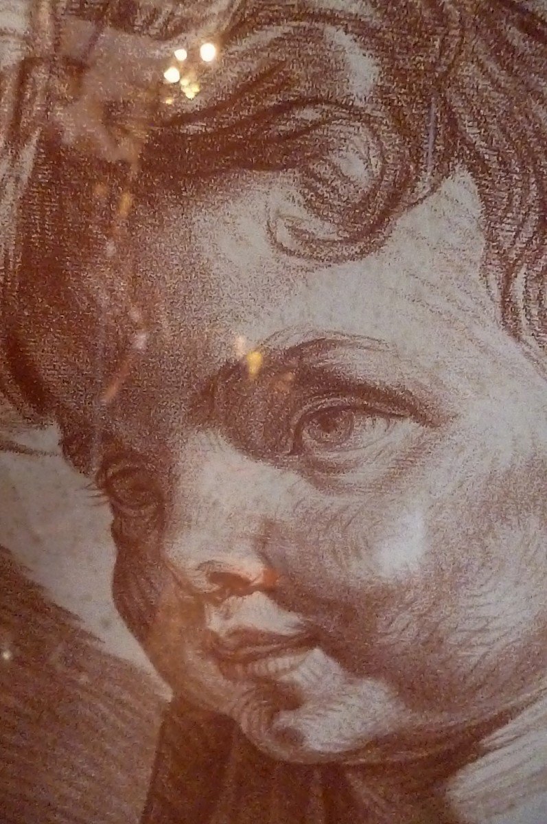 Sanguine Engraving Eighteenth Era-photo-2