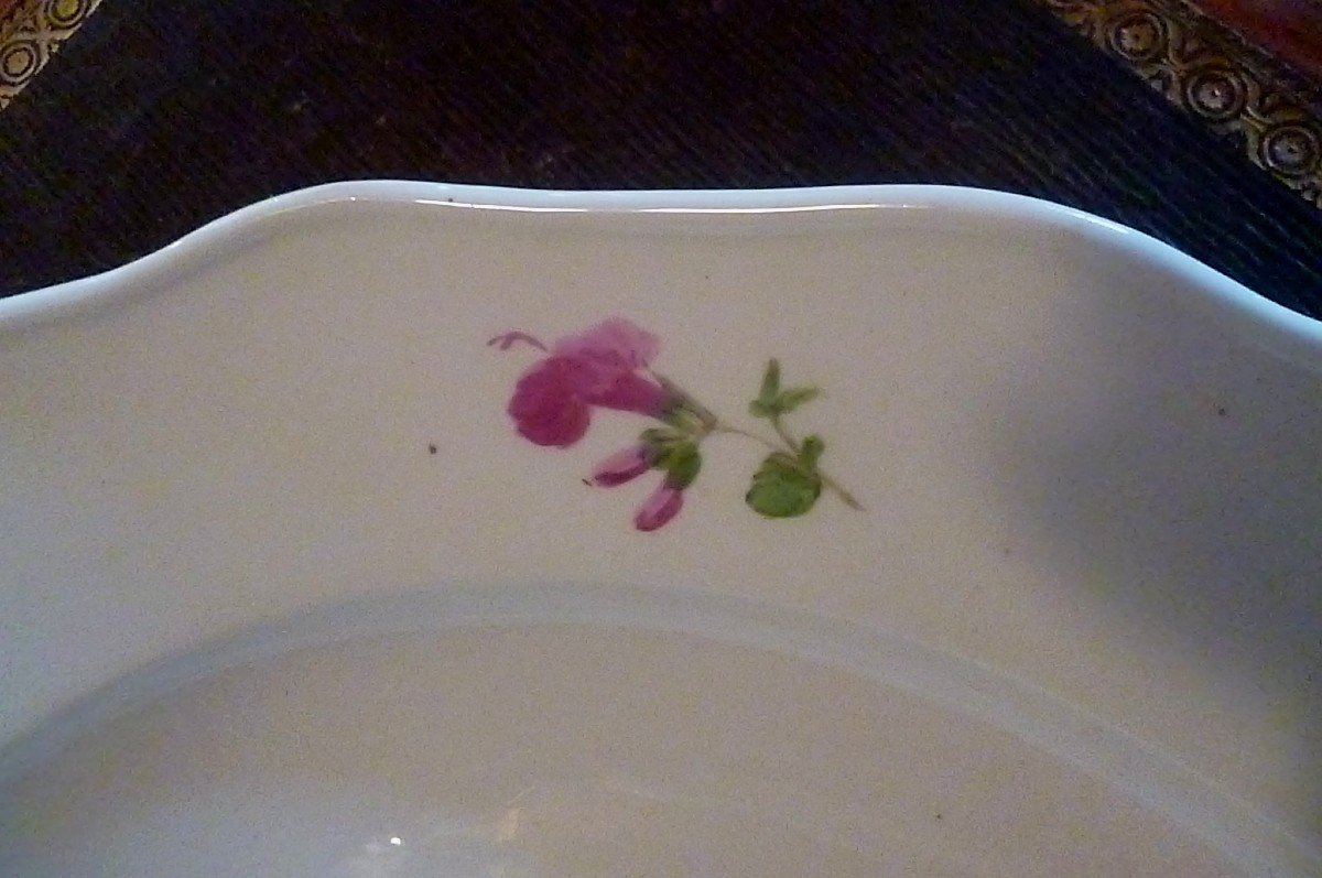 Viennese Porcelain Dish Eighteenth Time-photo-3
