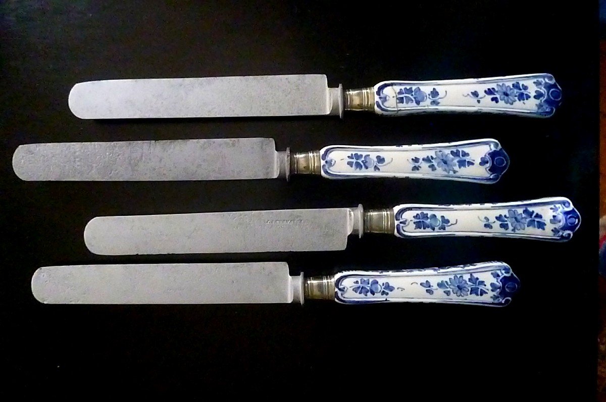 Four Delft Knives Eighteenth Time