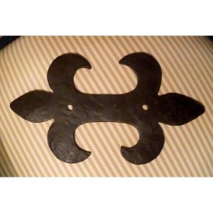 Fleur De Lys Wrought Iron Eighteenth Time