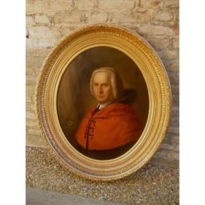 Large Portrait XVIIIth Louis De Louvain