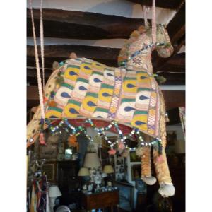 Gujarat Embroidered Horse 1900
