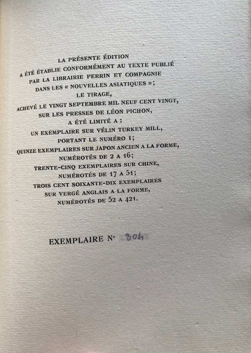 COMTE DE GOBINEAU "L'Illustre Magicien". Ed.RENE KIEFFER, 1920. Illustré par PICART LE DOUX-photo-3