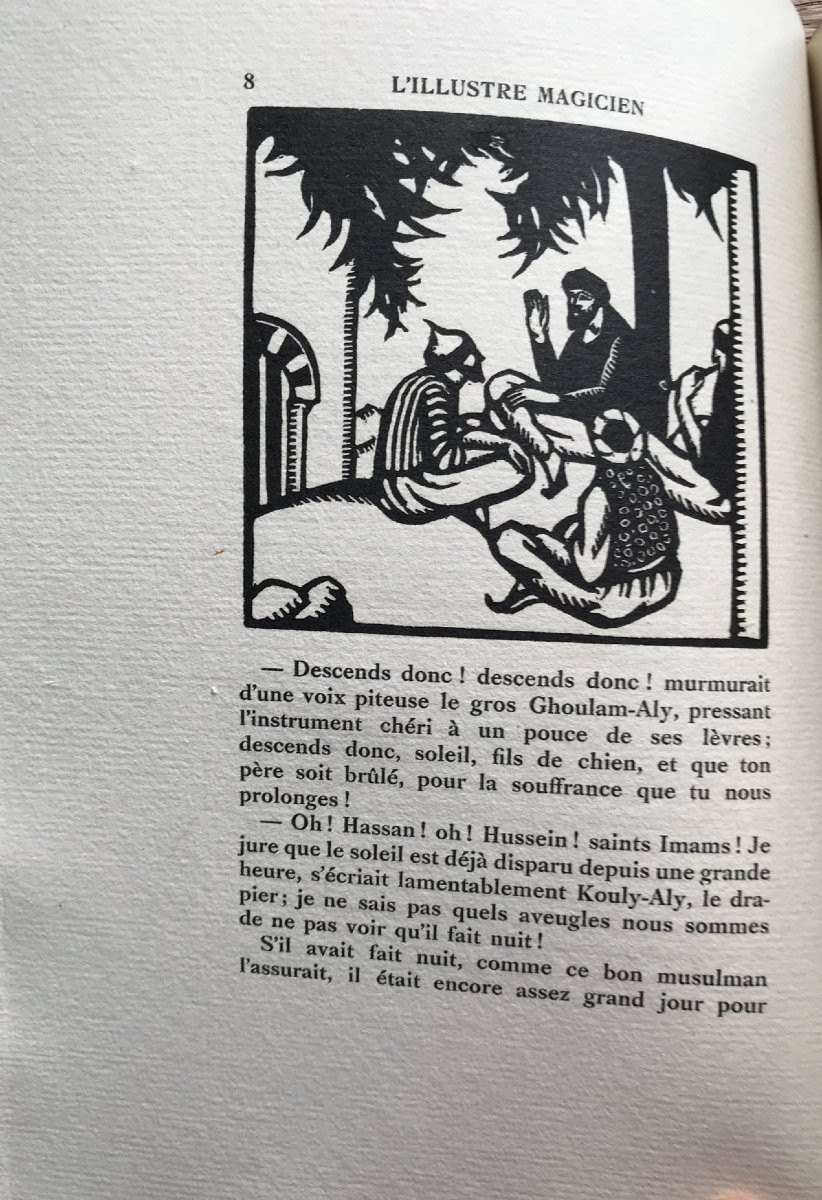 COMTE DE GOBINEAU "L'Illustre Magicien". Ed.RENE KIEFFER, 1920. Illustré par PICART LE DOUX-photo-6