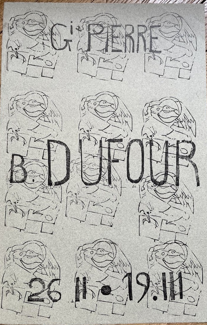 Bernard Dufour (1922–2016) - Models, Projects, Posters -photo-3