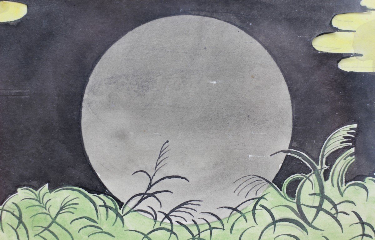 Conrad MEILI (1895-1969) - Projet de théâtre japonais-photo-7