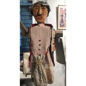 Wooden Scarecrow - Popular Art