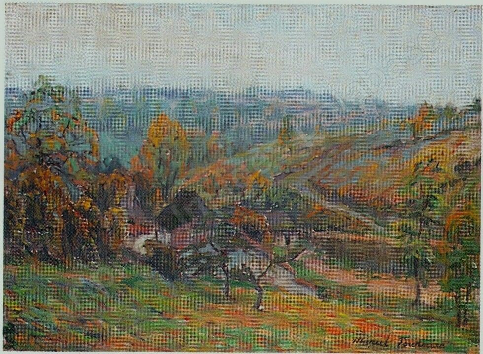 Marcel Fournier ( 1869-1917) " Ferme en Creuse " Ecole de Crozant, Auvergne, Peintre voyageur, Chantelle, Allier, Monet, Alluaud-photo-8