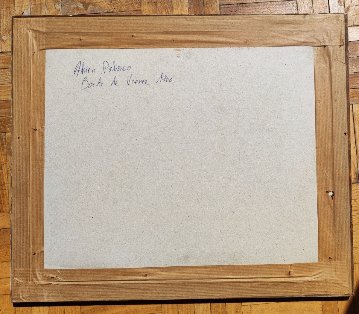 Adrien Palisson (1841-?) "bord De Vienne 1906, Limoges, Condat..." Limousin Painter, Musée L-photo-7
