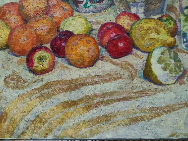 Henri Pailler (1876-1954) Lemonade, Still Life 1904. Crozant School, Student Guillaumin-photo-1