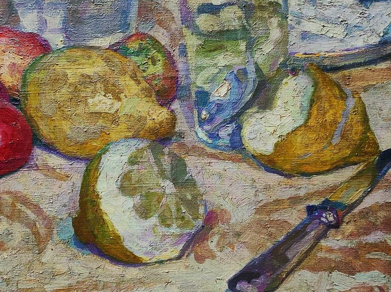 Henri Pailler (1876-1954) Lemonade, Still Life 1904. Crozant School, Student Guillaumin-photo-5