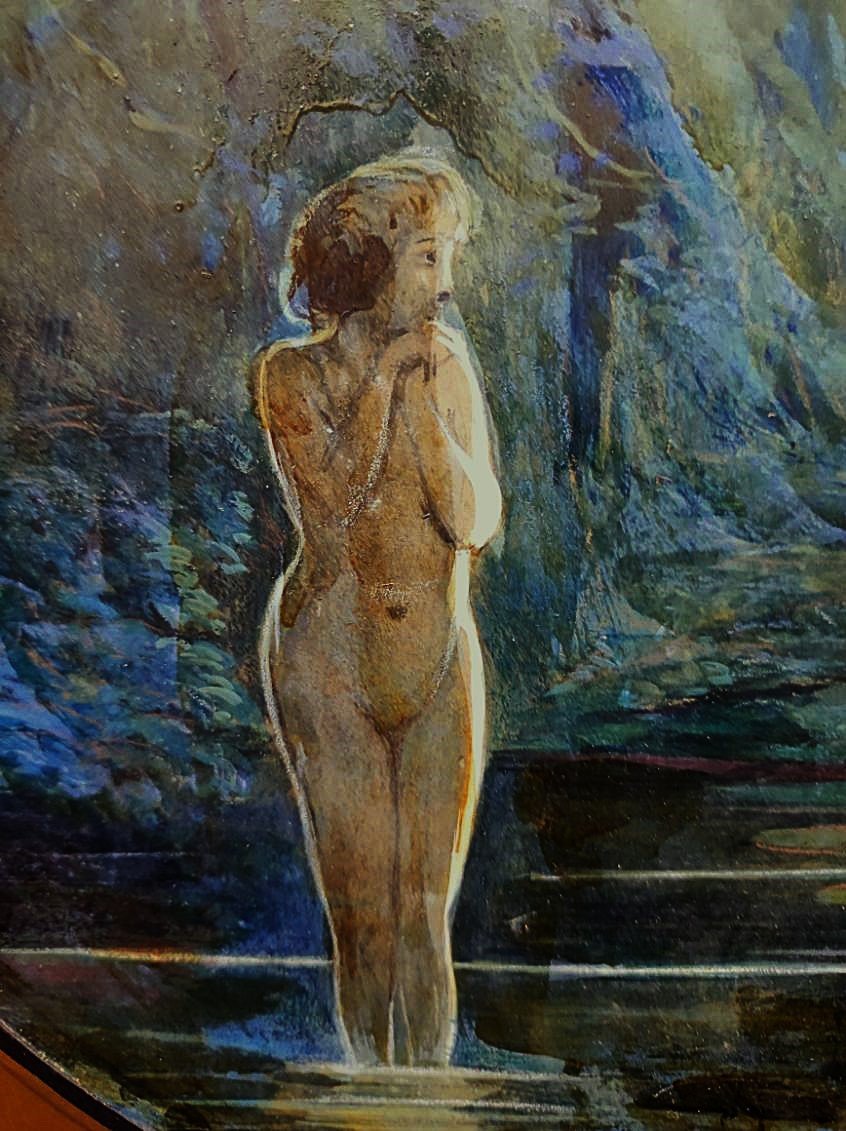 Edouard Bourgeois Debourg (1880-1939) A Sentry Of Ill-looking Appearance ~1910 + Village. Crozant-photo-1