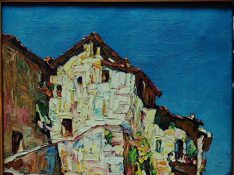 Louis Pastour (1876-1948) Provençales au lavoir ~1930. Cannes, Sospel, Mattio, Bonamici, Cannet-photo-3