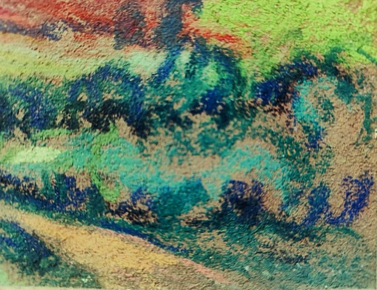 Charles Bichet (1863-1929) Paysage fauve Limousin 1910/15. Ecole de Crozant, Limoges Guillaumin-photo-6