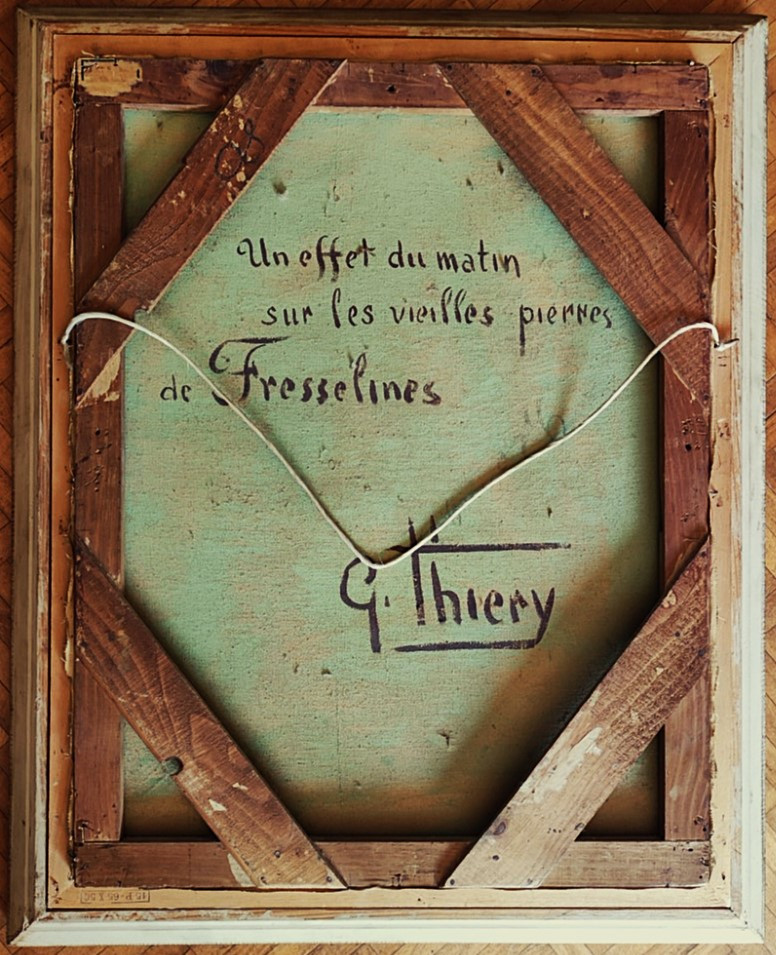 Gaston Thiery (1922-2013) Vieilles pierres à Fresselines ~1960 Creuse. Ecole de Crozant, Detroy-photo-8