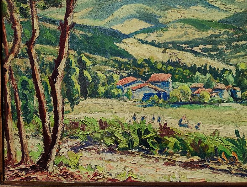 Jean Margerit (1891-1974) Landscape Of Corrèze. Limousin, Brother Of Robert, Lobel Riche, Gasperi-photo-1